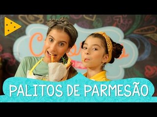 PALITINHOS DE QUEIJO PARMESÃO DA BISA | IVANA & SOFIA