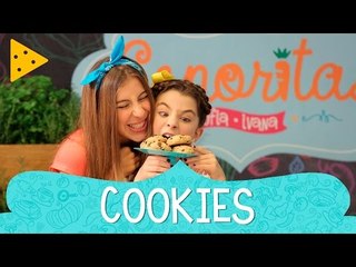 DESAFIO COM C: CHOCOLATE CHIP COOKIES PARA O NATAL | IVANA & SOFIA