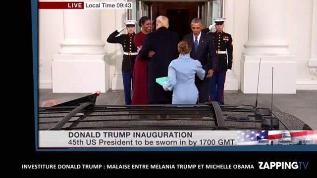 Investiture Donald Trump : L’accueil glacial de Barack et Michelle Obama