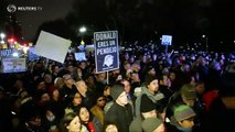 Anti-Trump protests aim to steal inauguration spotlight