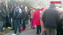 Lorient. Une trentaine de personnes en soutien aux migrants