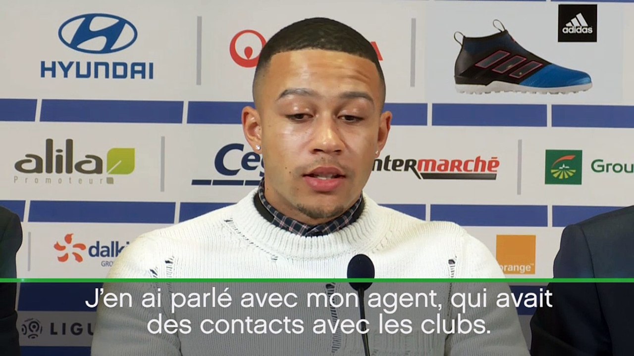 Transferts - Depay : "D'autres clubs étaient intéressés"