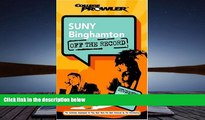 Audiobook  SUNY Binghamton: Off the Record (College Prowler) (College Prowler: Suny Binghamton Off