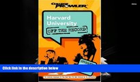 Audiobook  Harvard University: Off the Record (College Prowler) (College Prowler: Harvard