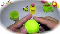 PLAY-DOH KIDS - PLAY DOH ICE CREAM - HOW TO MAKE PEPPA PIG & PIKACHU