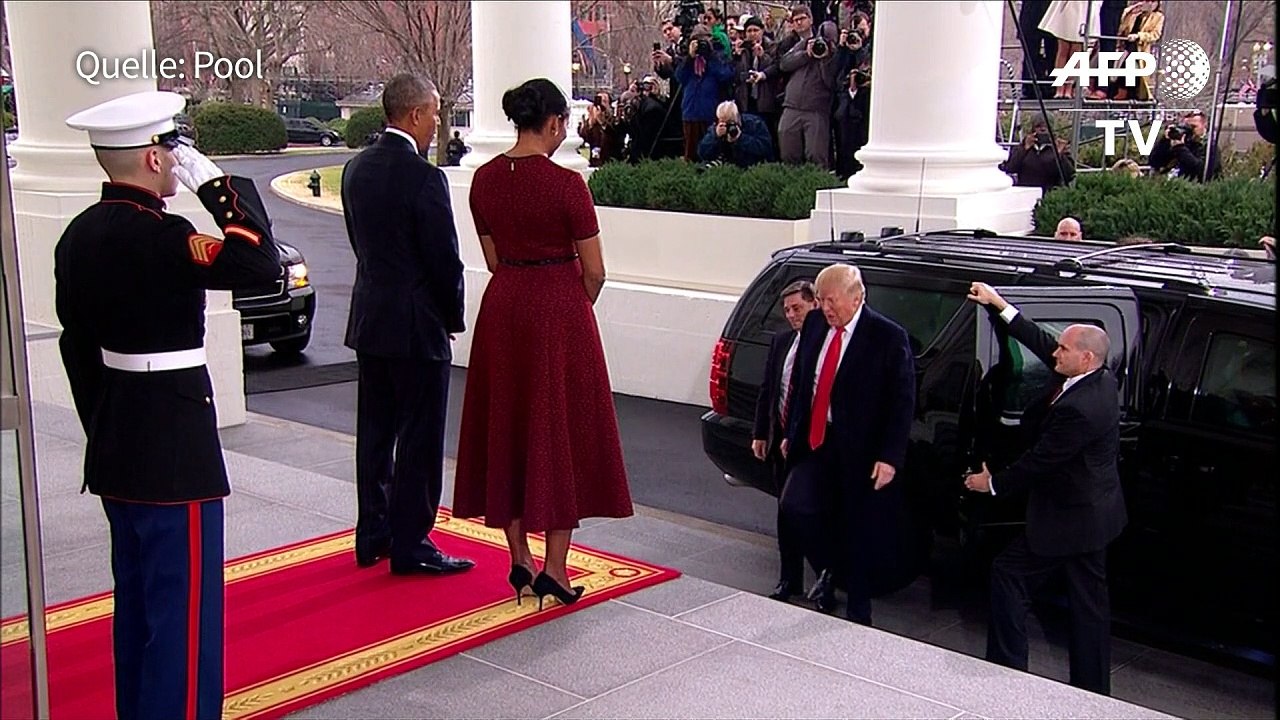 Obama empfängt Trump zum Tee
