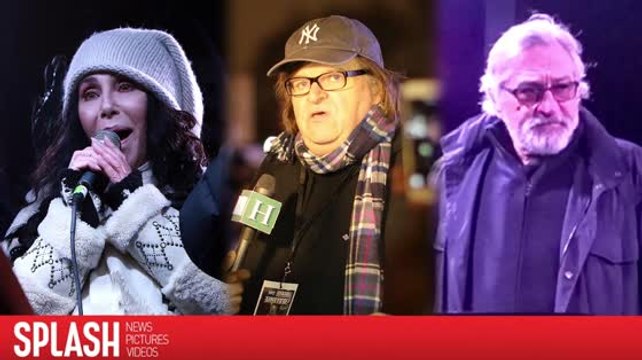 These Celebrities Make the NYC Anti-Trump Protest Look Fun
