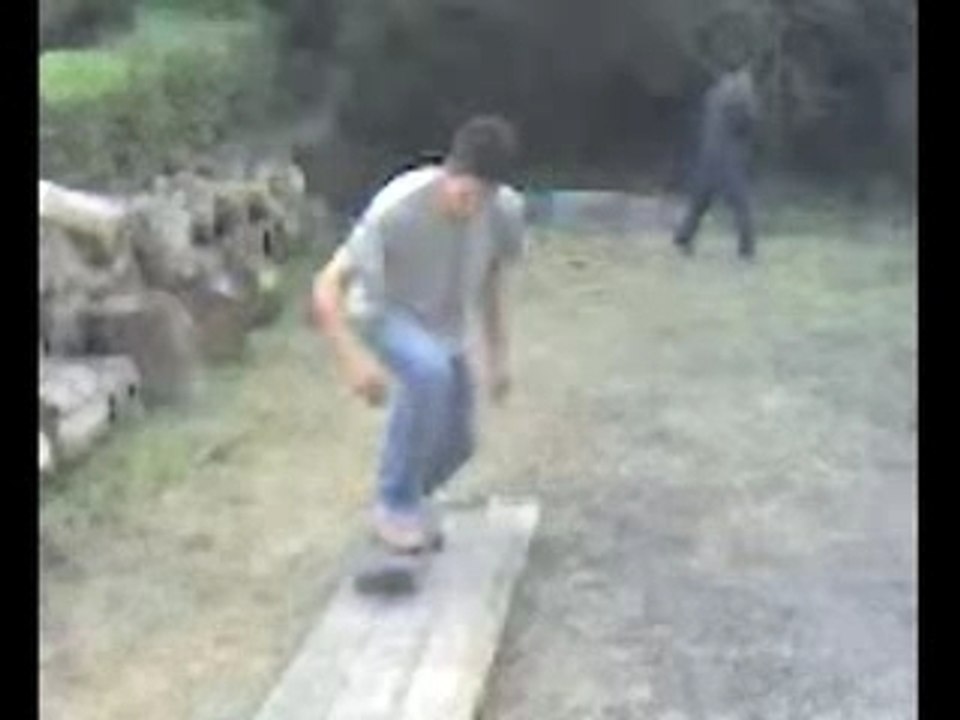 les debut en SK8 de ren et mic le ollie