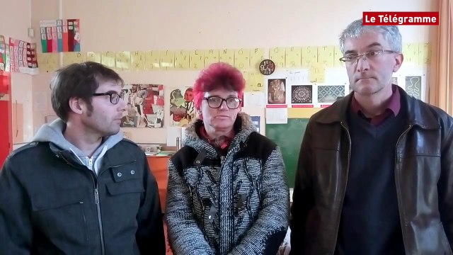 Morlaix. 50 personnes rassemblées en soutien à l'enseignante agressée