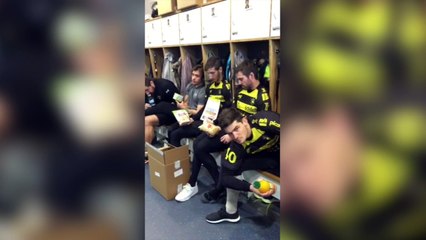 Mannequin Challenge en direct des Vestiaires !