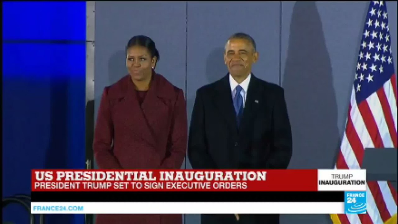 US - Watch Barack Obama's first speech as United States former president