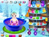 Ребенок Эльза Ванна Время: Disney принцесса Замороженный Лучшие Детские игры для девочек