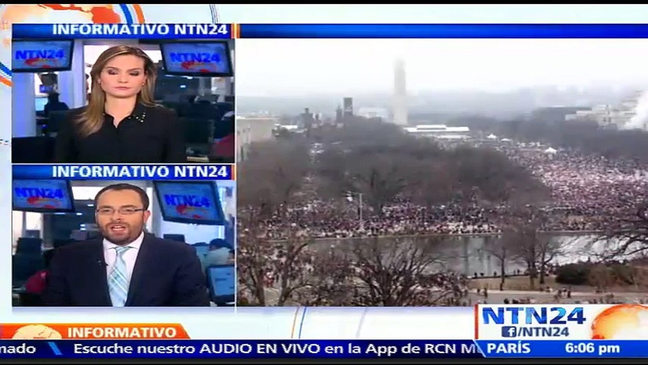 "¿Por qué esas personas no votaron?": Trump responde en Twitter a las multitudinarias marchas en su contra