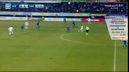 Marcus Berg Goal - Kerkyra 0-1 Panathinaikos 22.01.2017
