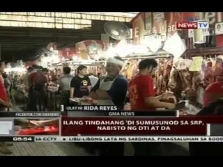 QRT: Ilang tindahang 'di sumusunod sa SRP, nabisto ng DTI at DA