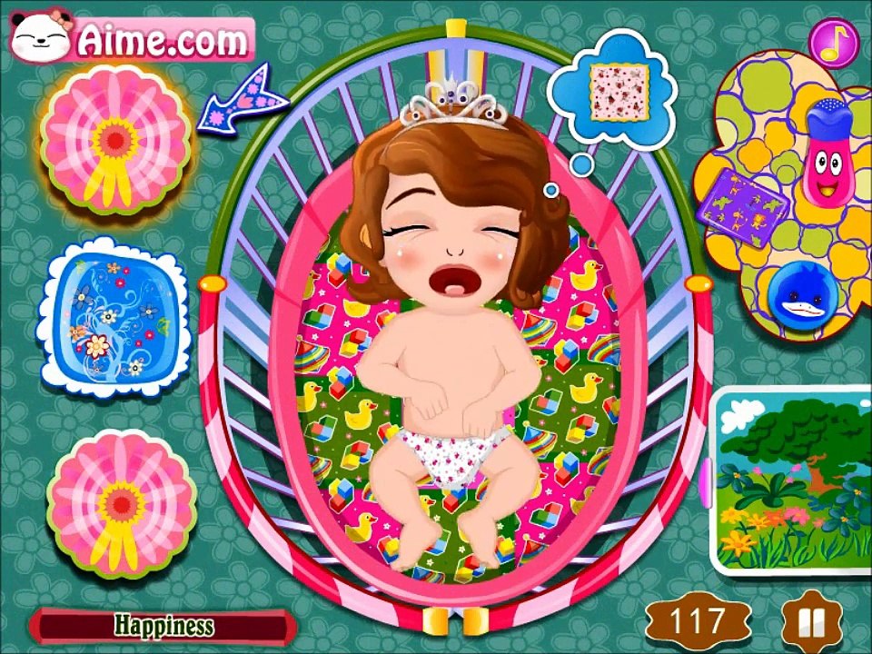 Baby Sit Sofia Gameplay - Baby Diaper Change - Baby Care Games
