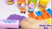 Сюрприз яйца игрушки#играть doh мороженое конусов с peppa свиньи играть doh Киндер школе играть doh