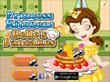 Принцессы Диснея кухня-ребенок блинчики Белль, как сделать сладкие блинчики учебное видео эпизод