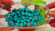 Kitchen Mixer Learning Colors and Mixing Colors with Play Doh Dippin Dots