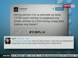 NTG: Opinyon ng netizens sa panukalang i-ban ang private vehicles sa EDSA