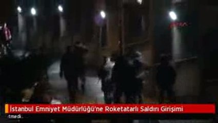 Son Dakika! İstanbul Emniyet Müdürlüğü'ne Roketatarlı Saldırı Girişimi
