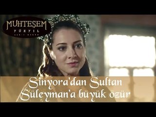 Muhteşem Yüzyıl 132. Bölüm - Sinyora'dan Sultan Süleyman'a büyük özür