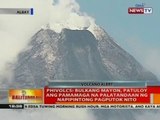 Phivolcs: Bulkang Mayon, patuloy ang pamamaga na palatandaan ng napipintong pagputok nito