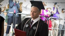 Custodian Graduates With Degree After Cleaning University For 8 Years