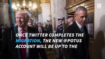 President Trump has officially starting tweeting as @POTUS