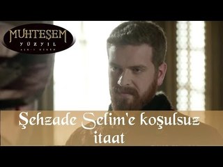 Muhteşem Yüzyıl 132. Bölüm - Şehzade Selim'e koşulsuz itaat