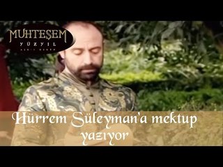Hürrem Süleyman'a mektup yazıyor - Muhteşem Yüzyıl 14. Bölüm