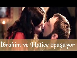 İbrahim ve Hatice Öpüşüyor - Muhteşem Yüzyıl 53.Bölüm