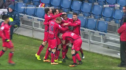 Youssouf M'Changama Goal HD - Le Havre 0 - 2 GFC Ajaccio - 20.01.2017
