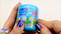 Peppa Pig Mashems Learn Colors Play Doh Surprise Stackable Plush Surprise Egg and Toy Collector SETC