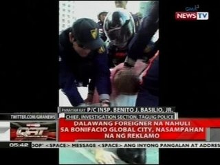 2 foreigner na marahas umanong hinuli sa Bonifacio Global City, planong magreklamo