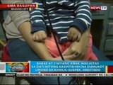 Babae at 2 niyang anak, nailigtas sa dati nitong kasintahan na dumukot umano sa kanila
