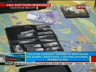 BP: Pulis na sangkot umano sa bentahan ng shabu, arestado
