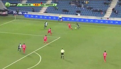 Le Havre AC 1-2 Gazelec Ajaccio