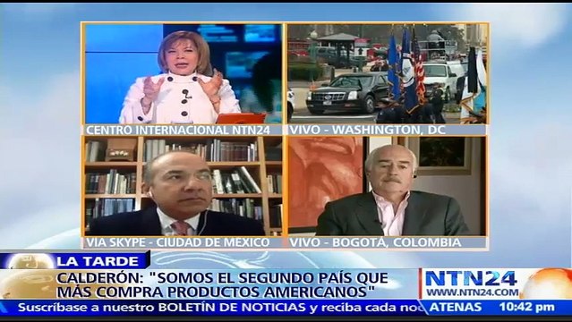 Expresidentes Andrés Pastrana y Felipe Calderón coinciden en que es muy poco probable que Trump se acerque a América Latina