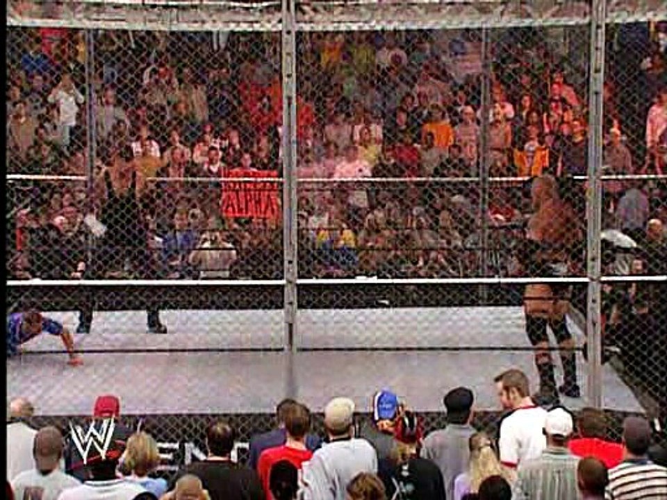 Brock Lesnar vs Undertaker ( WWE No Mercy 2002 HIAC ) 37 MIN 8 SEK Xvid