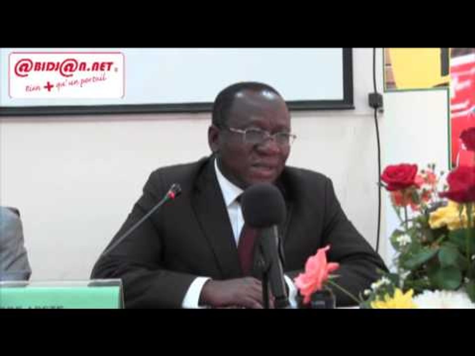 Lancement du service Post Express / Discours de M. André APETE Directeur de Cabinet