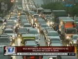 24 Oras: Mga motorista at pasahero, naperwisyo ng  malakas na ulan at baha