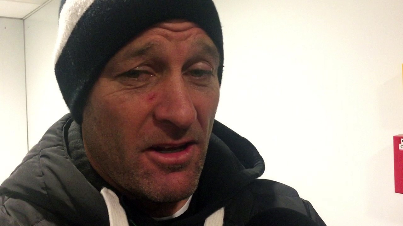 Chris Whitaker, entraîneur de Montauban, après la victoire de son club  face au SA XV