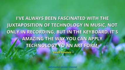 Geoff Downes Quotes