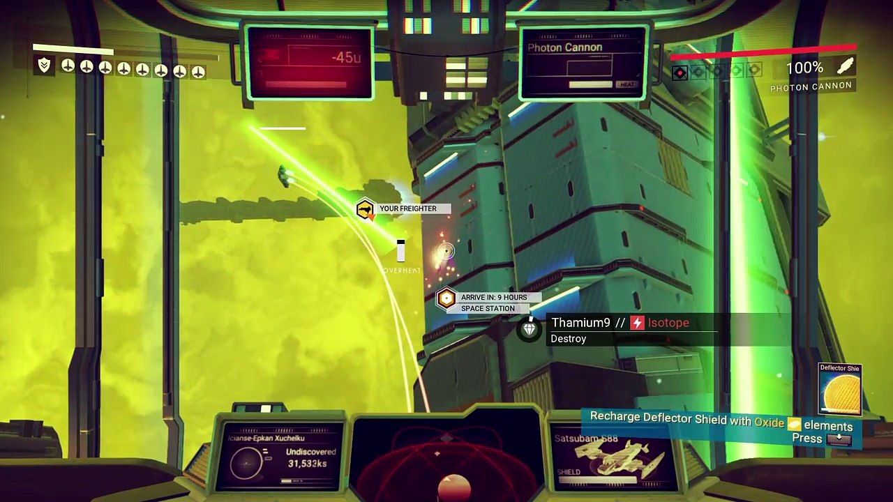 No Man's Sky Freighter Raid