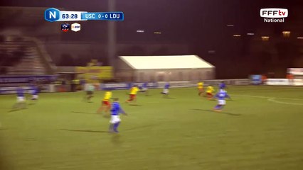 Frappe de Douniama qui passe de peu à coté