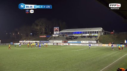 La tête de Seguin qui passe de peu à coté!!