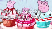 Peppa Pig CupCake Finger Family Song Chocolate Daddy Finger Nursery Rhymes Cookie Tv Video