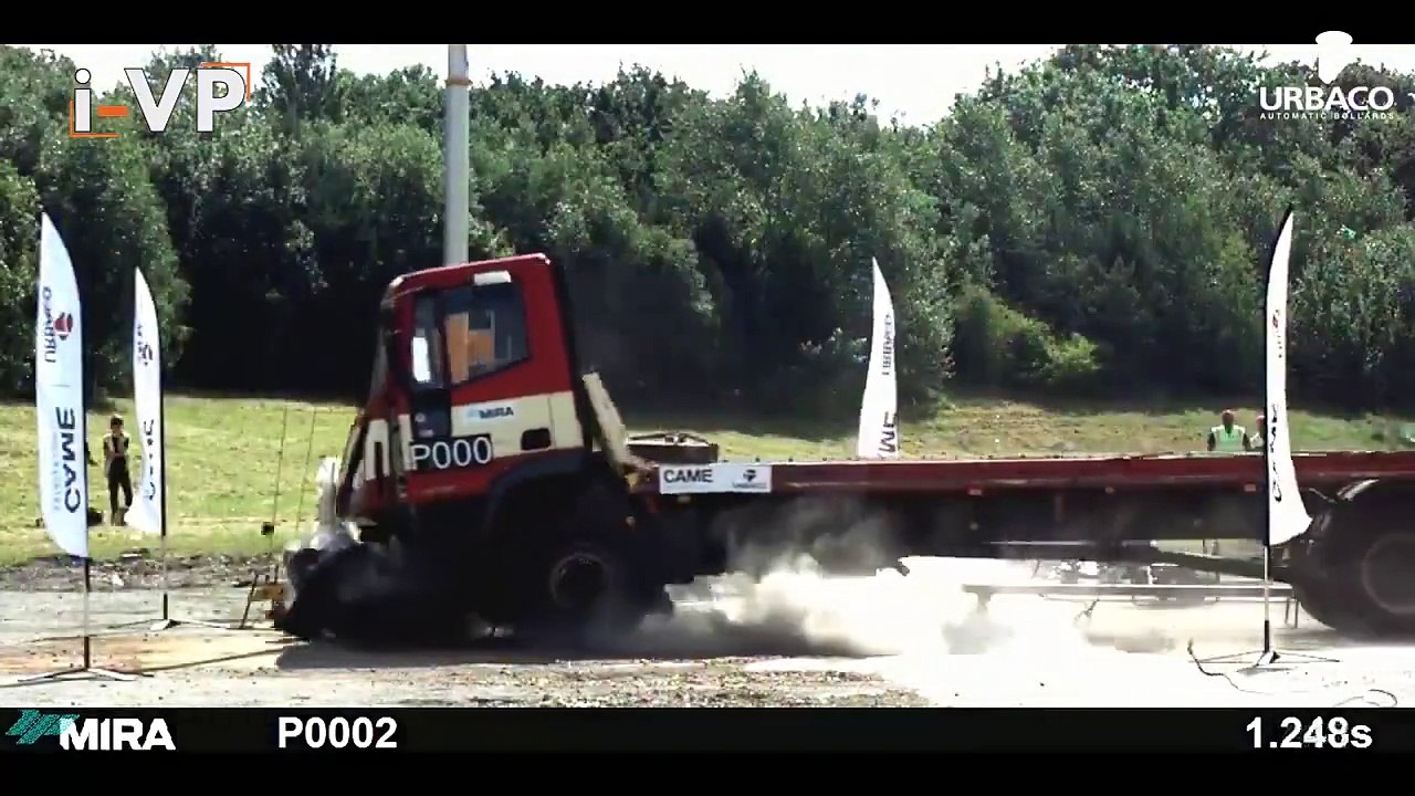 Barrier Crash Test Compilation