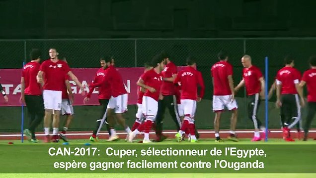 CAN-2017/Egypte: J'espère qu'on gagnera facilement (Cuper)